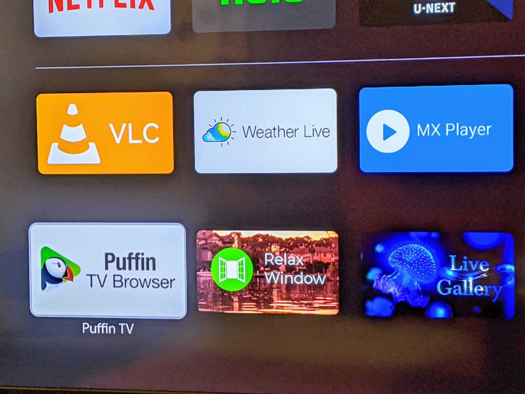 Chromecast woth Google TV で、これらの配信ライブを見るためには、まず Puffin を言うブラウザアプリをインストールします。